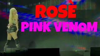 Blackpink Rosé Pink Venom Fancam Sofi Stadium La 250705