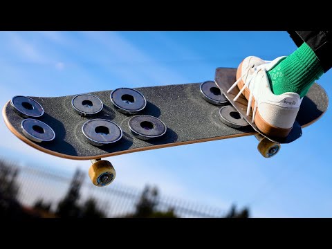METAL SHOES ON A MAGNETIC SKATEBOARD?!