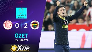 Merkur-Sports | B. Antalyaspor (0-2) Fenerbahçe - Highlights/Özet | Trendyol Süp