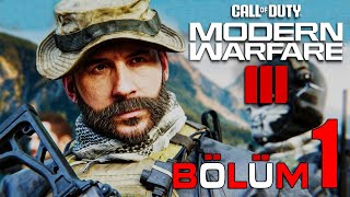 [4K] SAVAŞ ASLA DEĞİŞMEZ! - CALL OF DUTY MODERN WARFARE 3 TÜRKÇE BÖLÜM 1 (COD 20