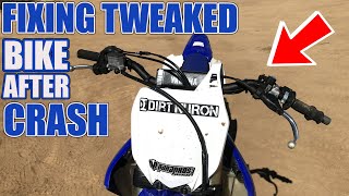 I CRASHED - fixing front end damage