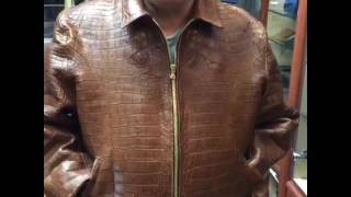 Tailor made alligator jacket