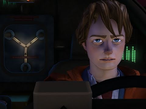 Thumb Trailer and 4 Screenshots of Back to the Future: The Game