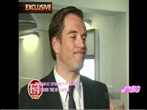 NCIS on ET Michael Weatherly and Cote de Pablo CBS 136 April 12 2011