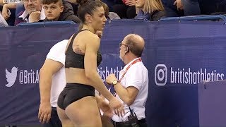 Women's long jump - Birmingham Indoor Grand prix 2019