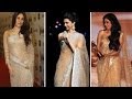 Deepika Padukone COPIES Kareena Kapoor & Sridevi's GOLD saree look