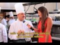 Gabriela Casado cocinando Chiles en Nogada en la Hacienda de los Morales