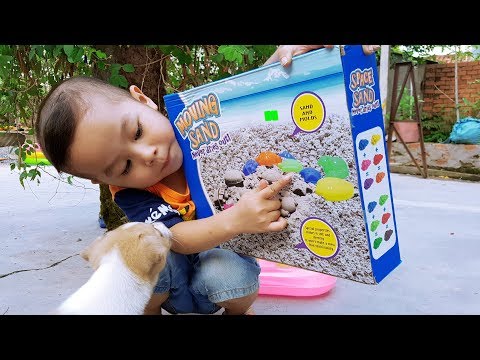 Trò Chơi Cát Động Lực Nặn Con Vật ❤ ChiChi ToysReview TV ❤ Đồ Chơi