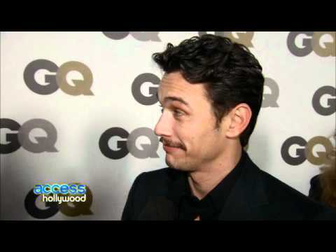 James Franco talks about Jennifer Aniston at GQ's'Men of the Year' Party