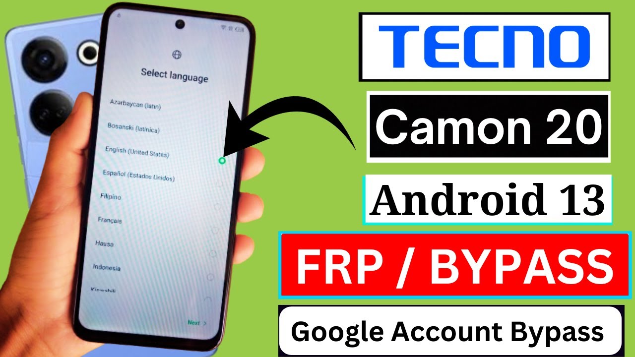 Tecno Camon 20 FRP Bypass Android 13 | Without Pc | Tecno Camon 20 FRP Bypass Android 13 | Without Pc |