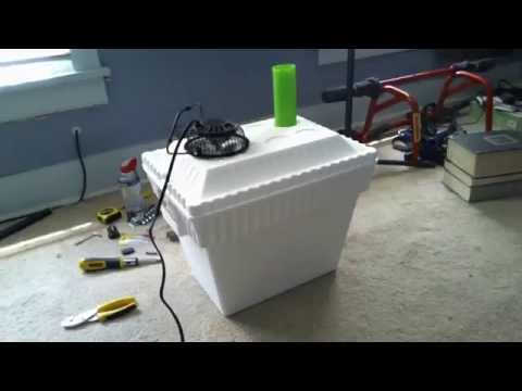 styrofoam cooler air conditioner does it work