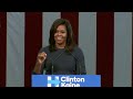 Michelle Obama On Donald Trump's Comments: 'Enough Is Enough' (Full Speech) | NBC News