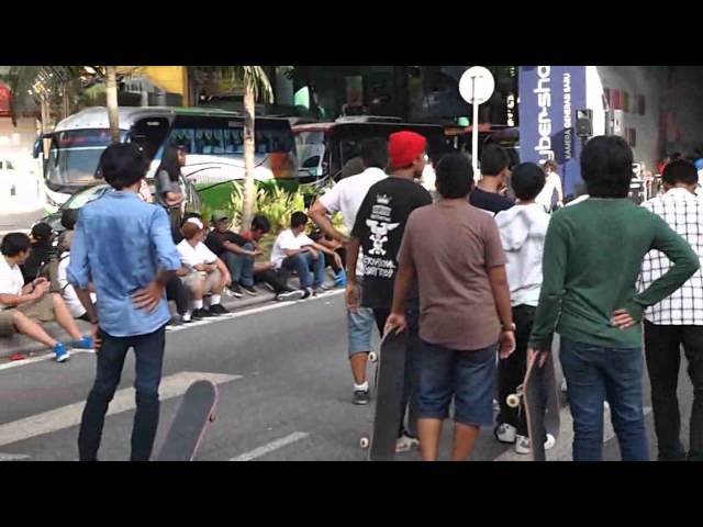 Por el centro de Kuala Lumpur