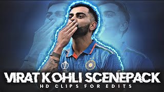 Virat Kohli Hd Clips For Edits Rare Clips Virat Kohli Scenepack