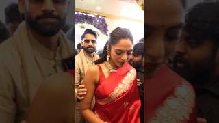 Naga Chaitanya Shobhita Dhulipala At Shopping Mall Opening