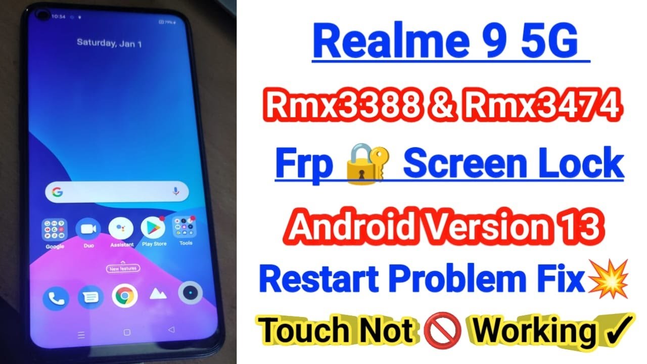 Realme 9 5G Frp Unlock/Bypass Restart Problem Solve By Realme 9 5G Frp Unlock/Bypass Restart Problem Solve By