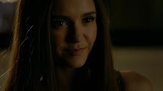 The Vampire Diaries 8x16 Katherine's back, pretending to be Elena, talks to Damo