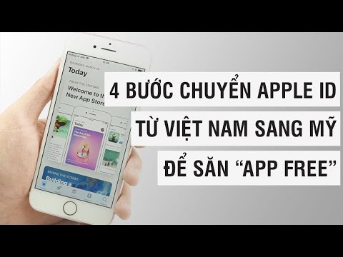 4 bước chuyển sang Apple ID Mỹ để săn APP FREE | Điện Thoại Vui