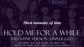 Hold Me For A While - Valentine Version (Unplugged) By Rednex (Lyric Video)