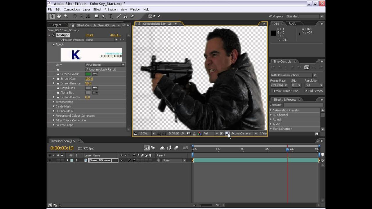 Как сделать фон adobe after effects
