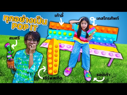 กระบองเพชรพูดได้ เสกทุกอย่างให้เป็น POP IT ใช้ชีวิตด้วย POP IT 1 วัน