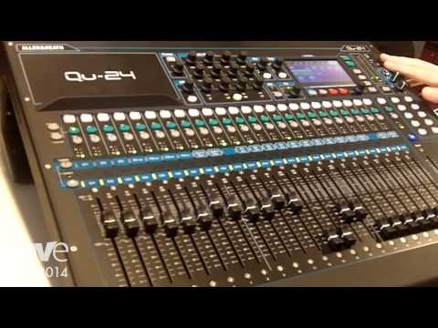 ISE 2014: Allen & Heath Adds Qu-24 Compact Digital Mixer Range, Shows for First Time in Europe