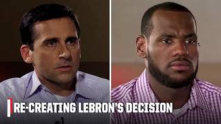 Steve Carell Re-Creates Lebrons Decision With Paul Rudd At The 2010 Espys Espn Throwback