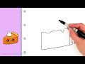 How to Draw a Unicorn Rainbow Cake Slice Easy and Cute