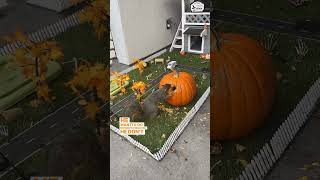 Richard Is A Master Pumpkin Carver