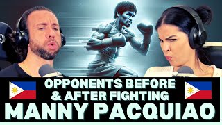 The Greatest Filipino Fighter Ever Opponents Before And After Fighting Manny Pacquiao Reaction