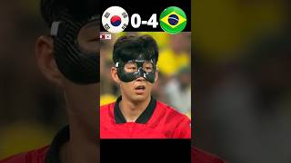 Brazil Toyed South Korea 4-1 Neymar Richarlison 🔥 #shorts #youtubeshorts #footba