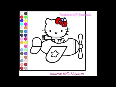 Hello Kitty Online Games Hello Kitty Coloring Game