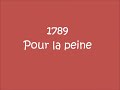 view Pour La Peine