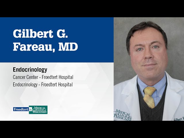 Watch Dr. Gilbert Fareau - endocrinology on YouTube.