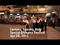 Cortona Festival for Special Olympics Event