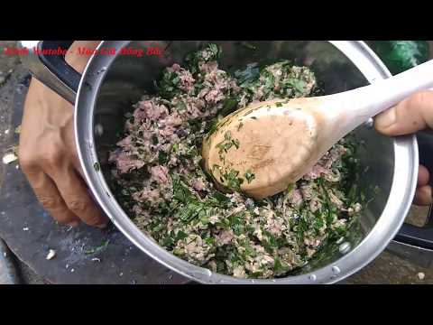 Chả thịt rắn băm lá lốt | How to cook a big snake ?