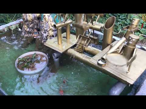 cách làm guồng nước tự động sáng tạo hay | Khéo Tay hay làm guồng nước bằng ống nhựa Mẹo vặt