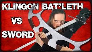 Future Vs. Past: Can A Bat'leth Defeat A Longsword?