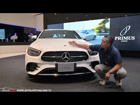 พาชม Mercedes-Benz The new E-Class รุ่น 220d AMG Sport ค่าตัว 3.54 ล้านบาท ท้าชน BMW 520d M Sport