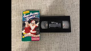 Disney Sing Along Songs: The Twelve Days Of Christmas (1993) (2001 VHS)