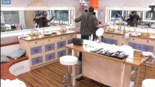 Bbcan4 Live Feed Snippets - Full Shot Of Nikki Telling Tim About Bbcan4 Live Feed Snippets