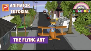 The Flying Ant Animation Tutorial In Sketchup.