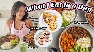 What I Eat In A Day To Tone Up Easy, High Protein, Healthy Meals