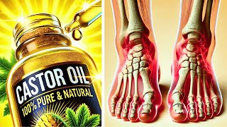 Old Doctors Rub Castor Oil On Your Feet Before Bed To Solve 8 Health Issues Overnight