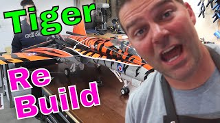 PLANE REBUILD - Tiger Scheme F-18 GJC/Jet Legend Part 2