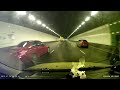 Street racers nearly crash......and refuse to back down
