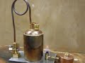 A Working Model Oscillating Steam engine