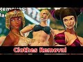 Removing Clothing in the 2018 swimsuit costume bundle | Street Fighter V: Arcade Edition