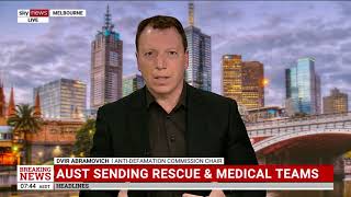 Dvir Abramovich Fiery Words On Antisemitism In Australia On Sky News