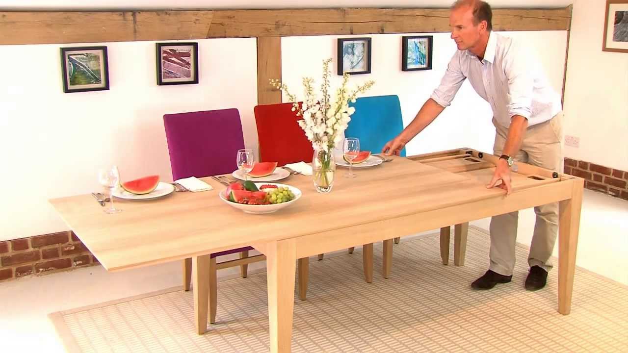 Large Extendable Table - YouTube